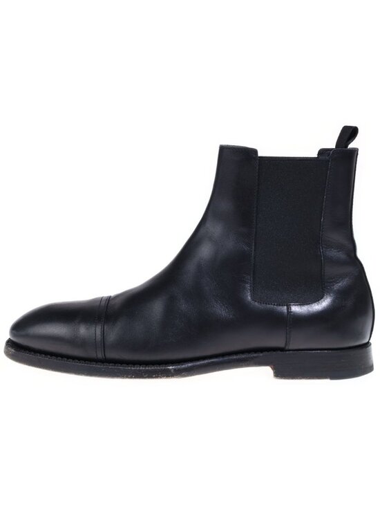Hermes Lennon Boots Short Chelsea Ankle Side Gore Black main image 6